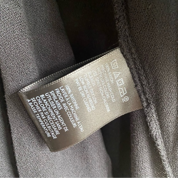 Urban Outfitters Black Tie Front Tank Top - Picture 6 of 7